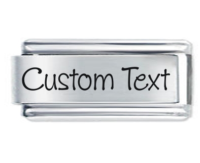 Italian Charms ANY Phrase Words SUPERLINK Personalised Italian Charms ANY Phrase Words SUPERLINK Personalised